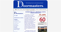 Desktop Screenshot of doormasters.com